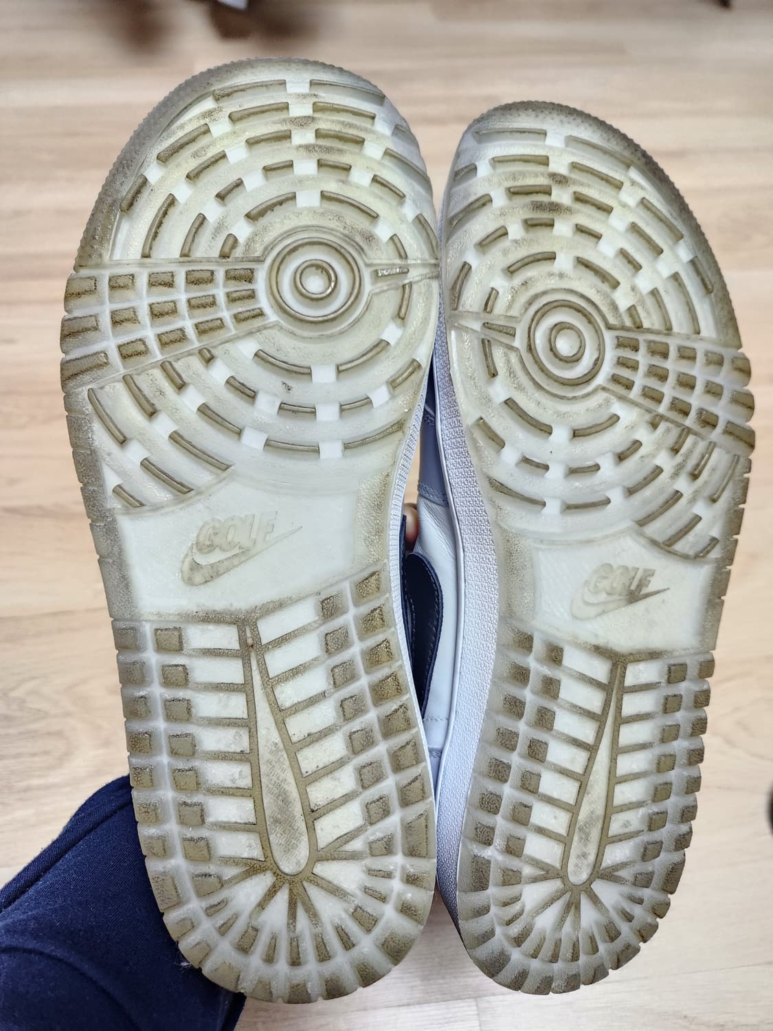 나이키 조던1 골프 울프그레이 색상 280mm 상품이미지7