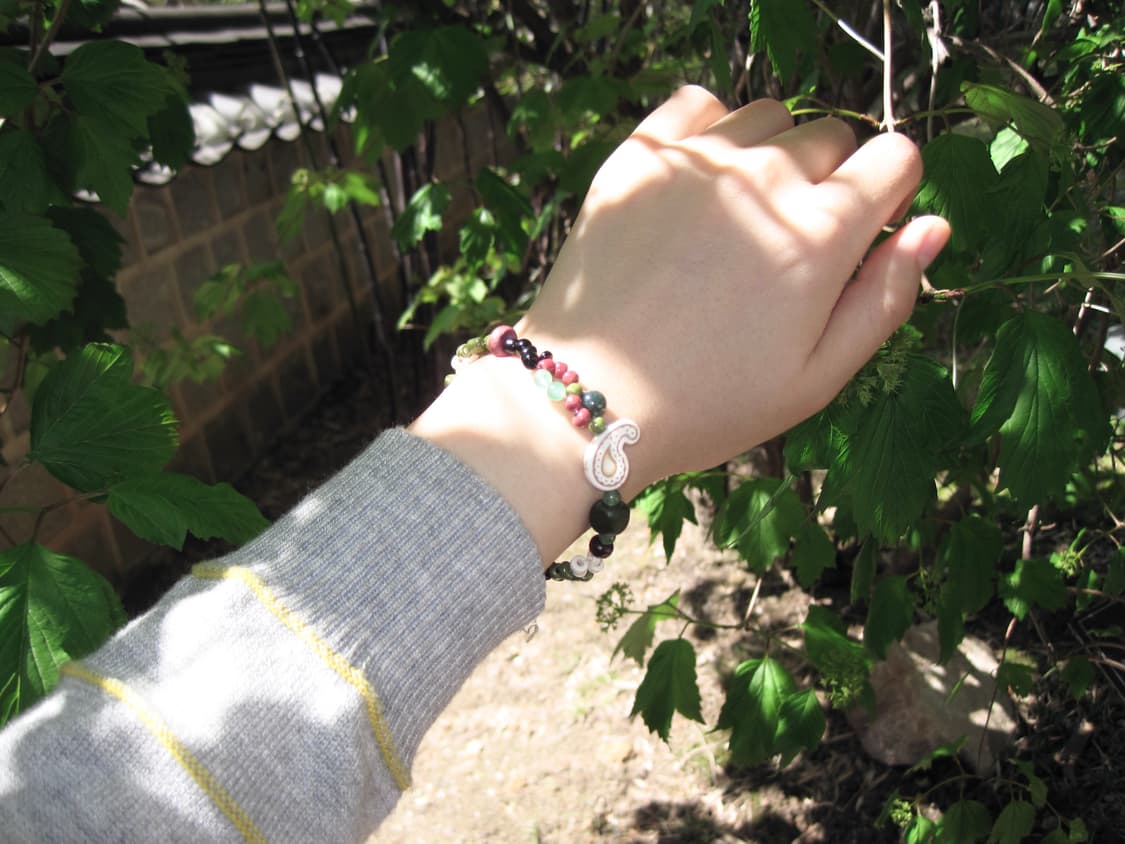 [휘마쿠마] 수집록_ 숲 남녀공용 팔찌 상품이미지3