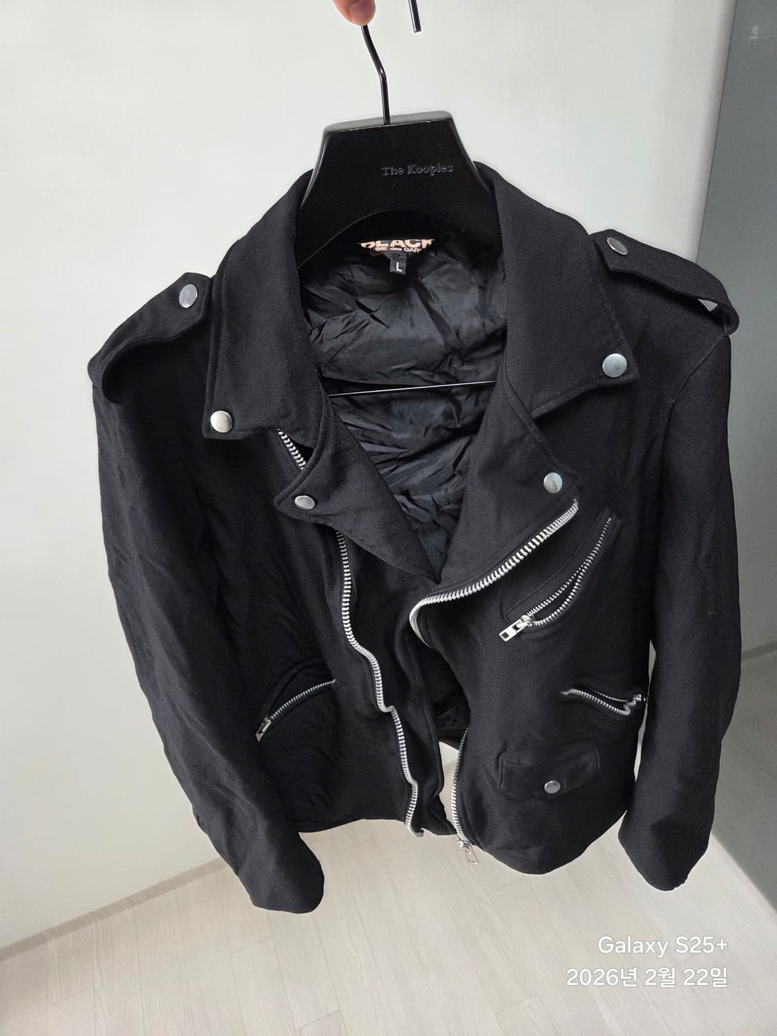 꼼데가르송 블랙 X 축융 라이더 L사이즈 상품이미지8