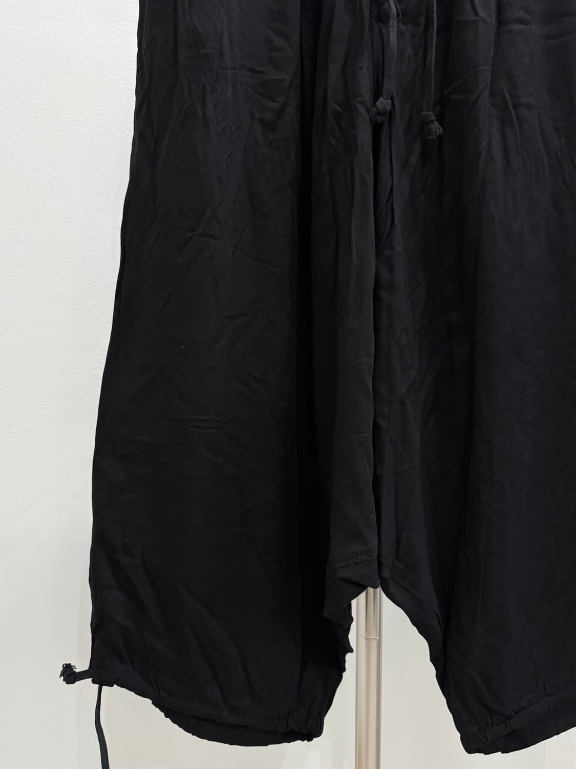 요지야마모토 레이온 와이드 사루엘 팬츠 상품이미지3