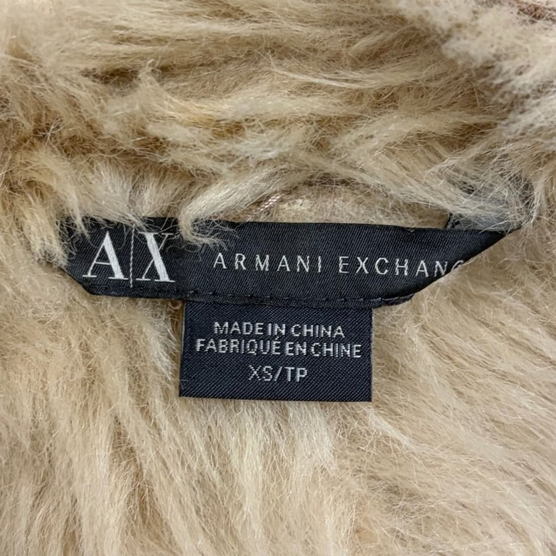 아르마니익스체인지 무스탕 베스트 v2069 상품이미지5