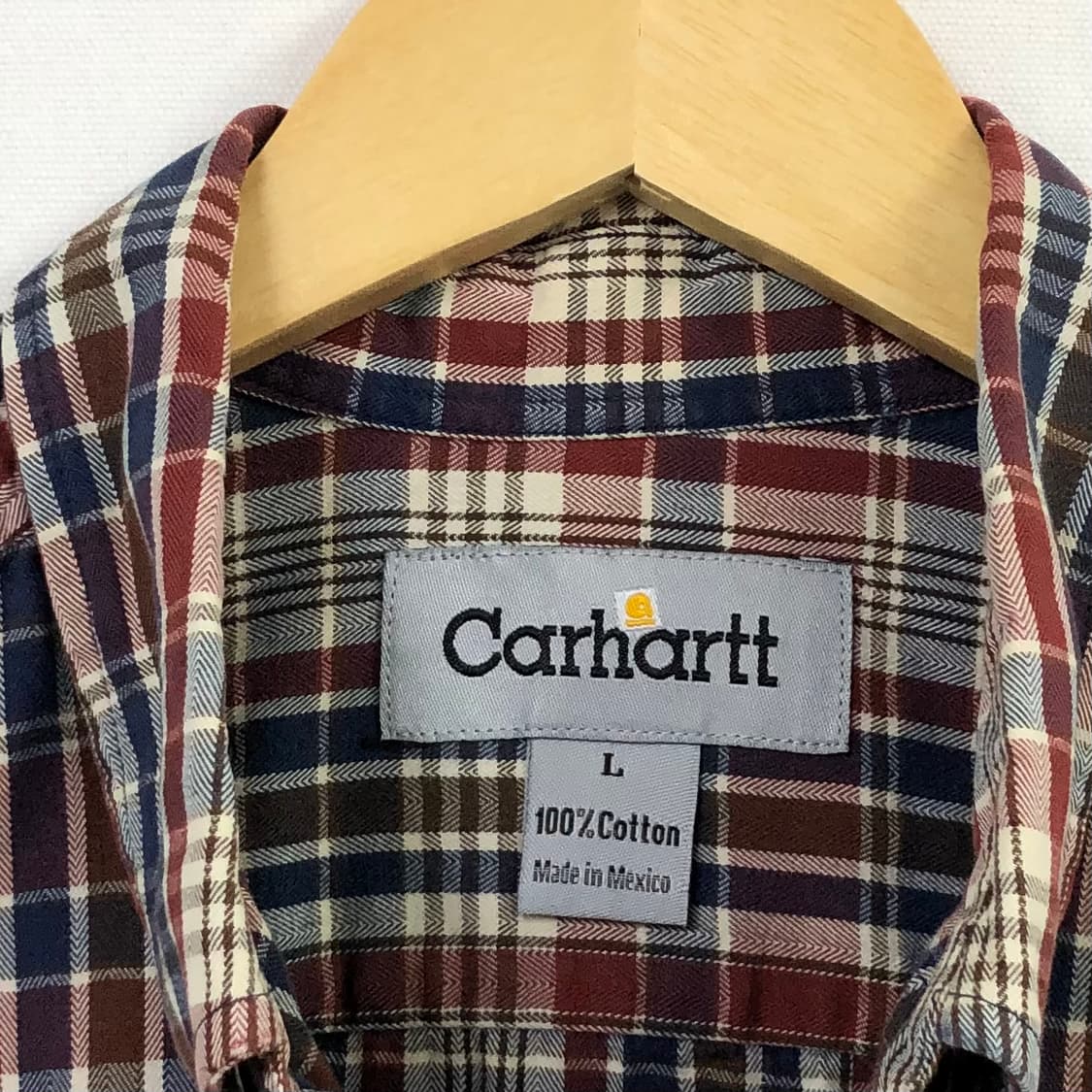 XL 칼하트 체크 워크 셔츠 상품이미지3