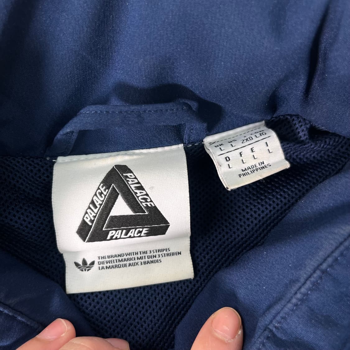 100 아디다스 X 팔라스 인디고 2nd 하프집업 상품이미지3