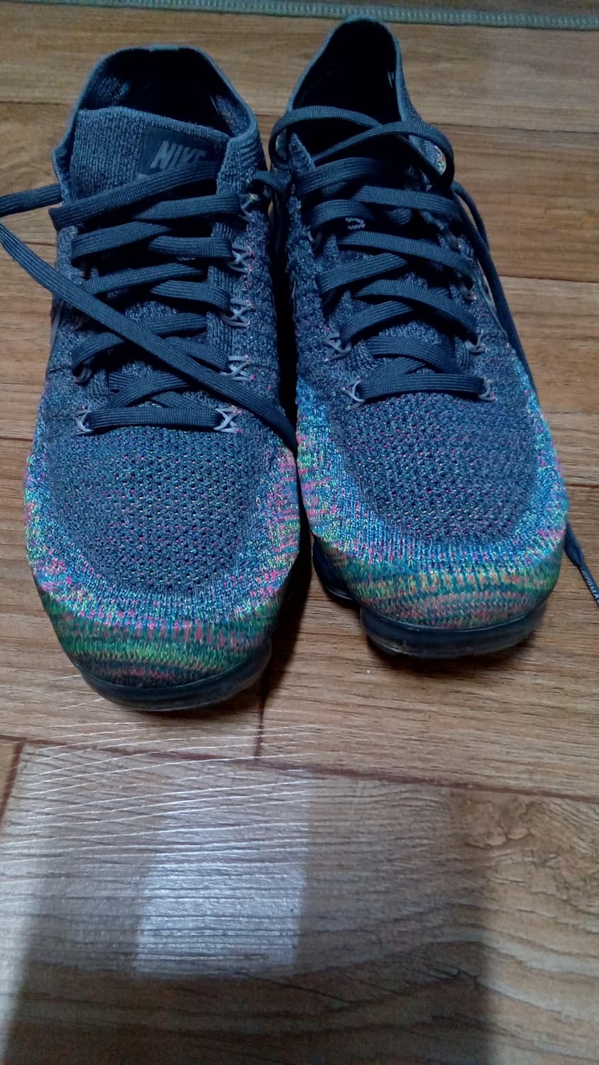 나이키 에어 베이퍼맥스 플라이니트 멀티 그레이 레인보우 상품이미지6