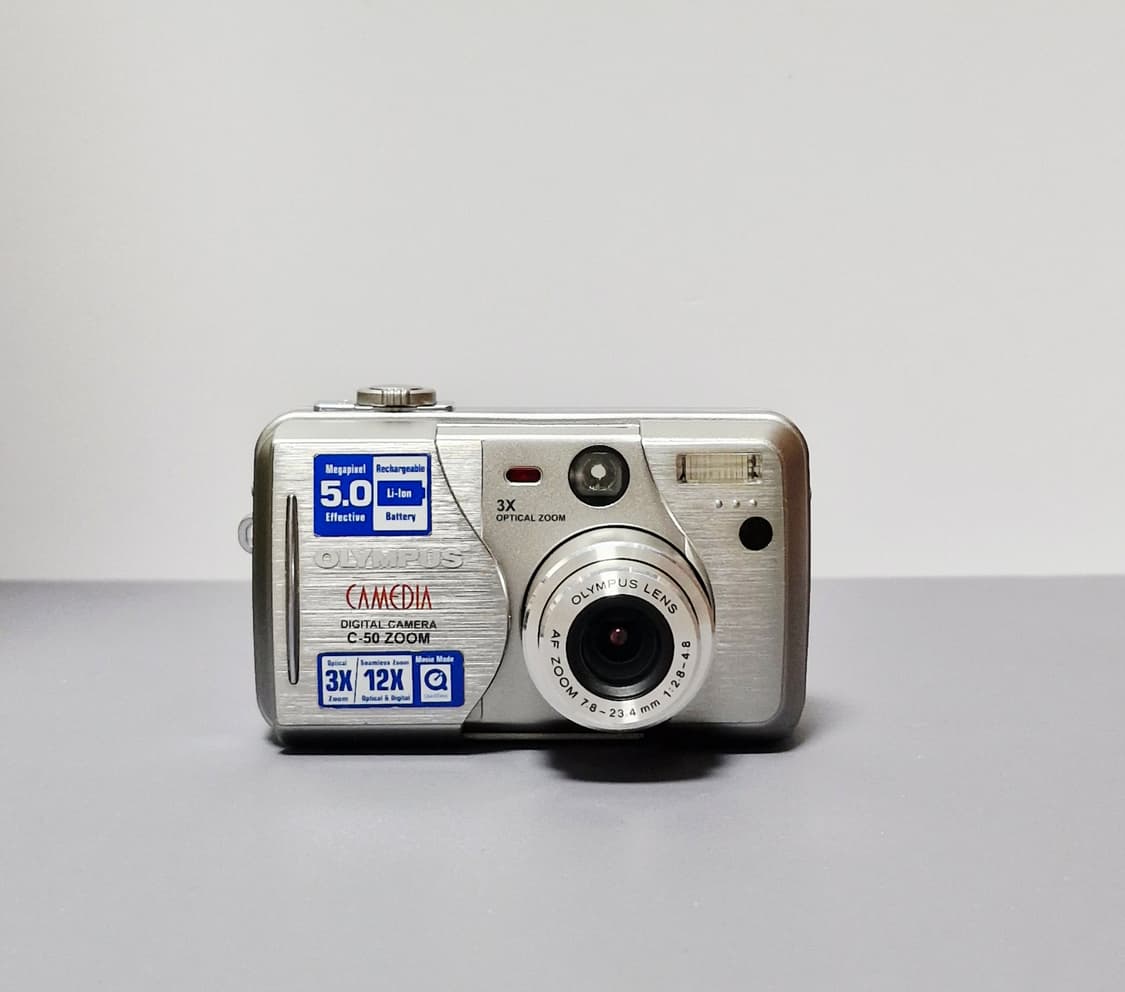 올림푸스 카메디아 C-50 디지털카메라  상품이미지2