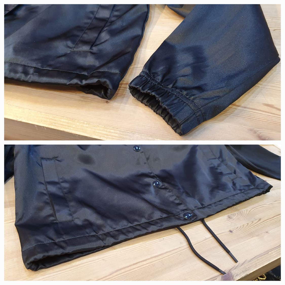 66/77.나이키 크롭 사틴점퍼 상품이미지4