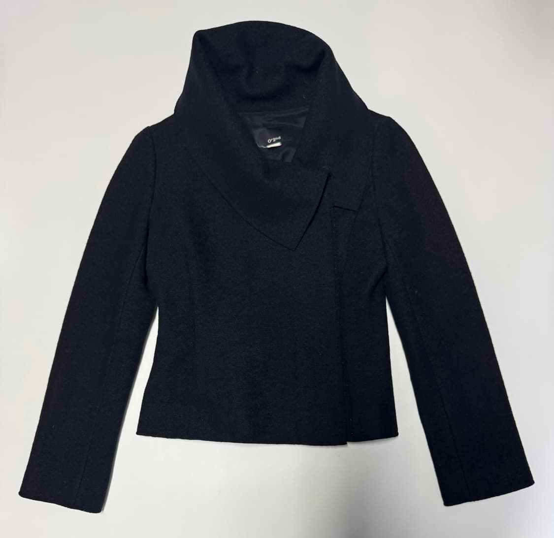 희귀!! 여성 오즈세컨 카라 디테일 울 숏 자켓 상품이미지1