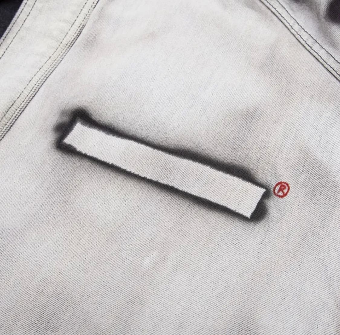 블랙블론드 비비디 디비전 엠티 로고 집업 데님 자켓 (블랙) 상품이미지3