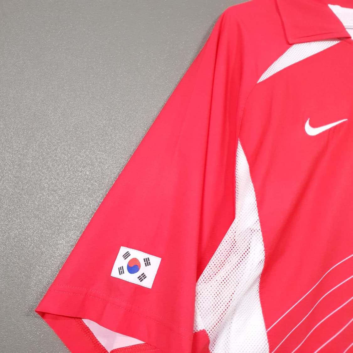 110) 나이키 한국 축구 국대 2002 홈 유니폼 지급용 듀얼레이어 상품이미지4