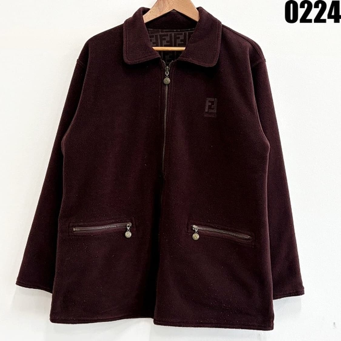 펜디 리버시블 집업 자켓 L 0224 상품이미지5