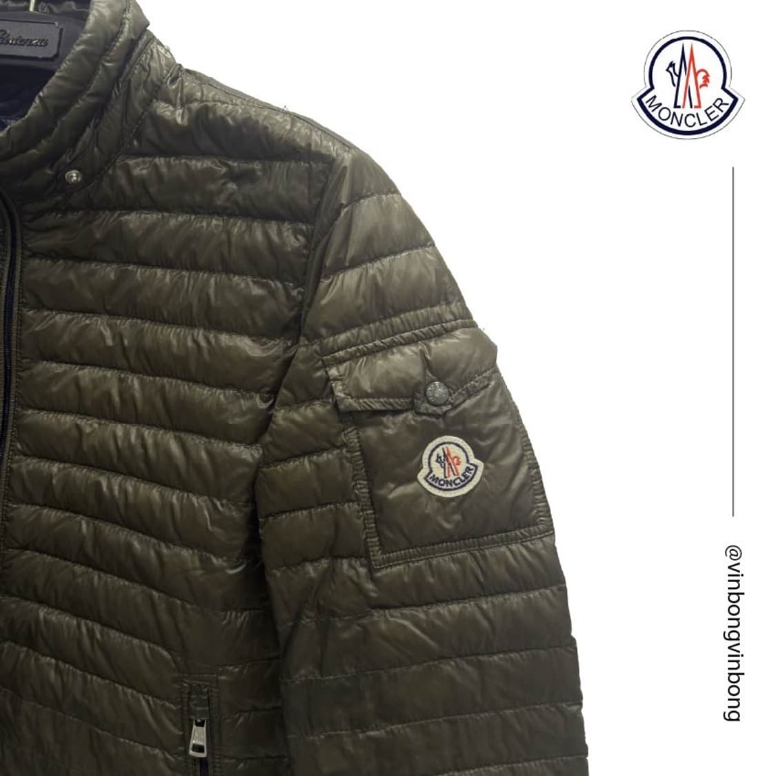 몽클레어 라이오넬 다운자켓 (올리브그린) 상품이미지1