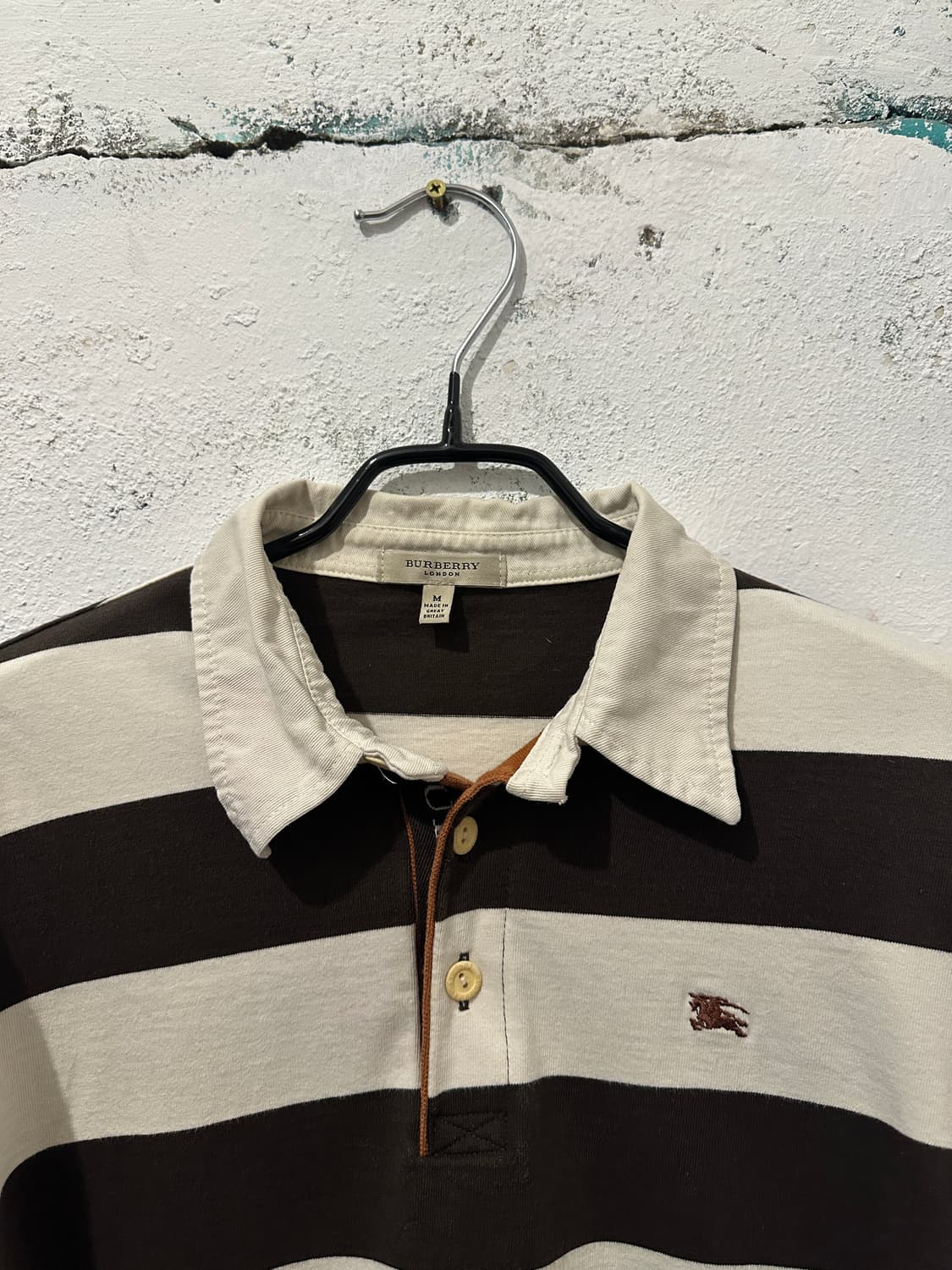 버버리 스트라이프 폴로티 상품이미지2