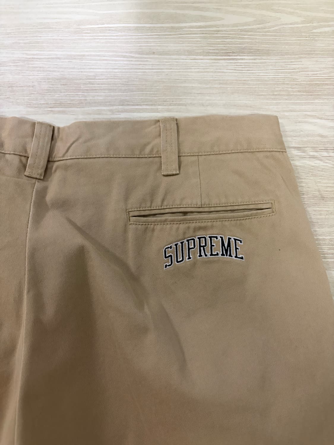 슈프림 치노 팬츠 24fw tan 36 상품이미지5