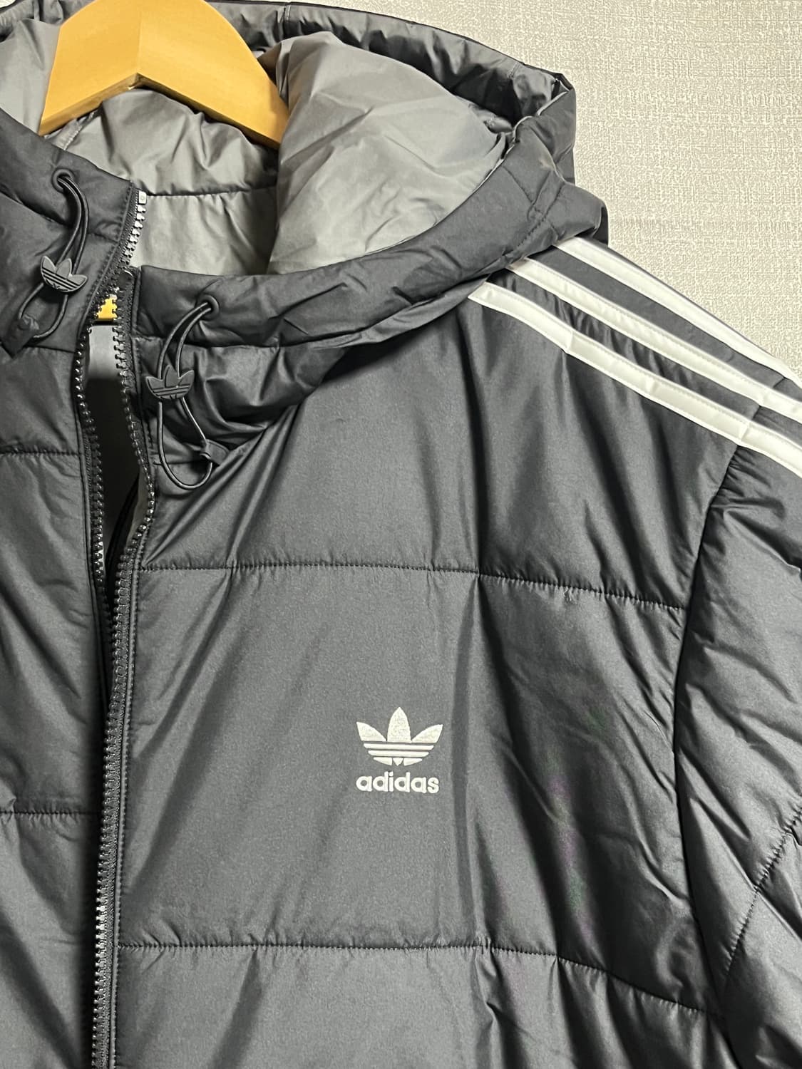 새상품 아디다스 오버핏 리유져블 숏패딩 자켓 점퍼 3XL 상품이미지3