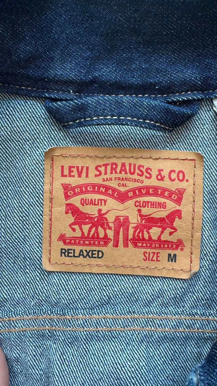 리바이스 데님 트러커 타입2 자켓 M사이즈 상품이미지3