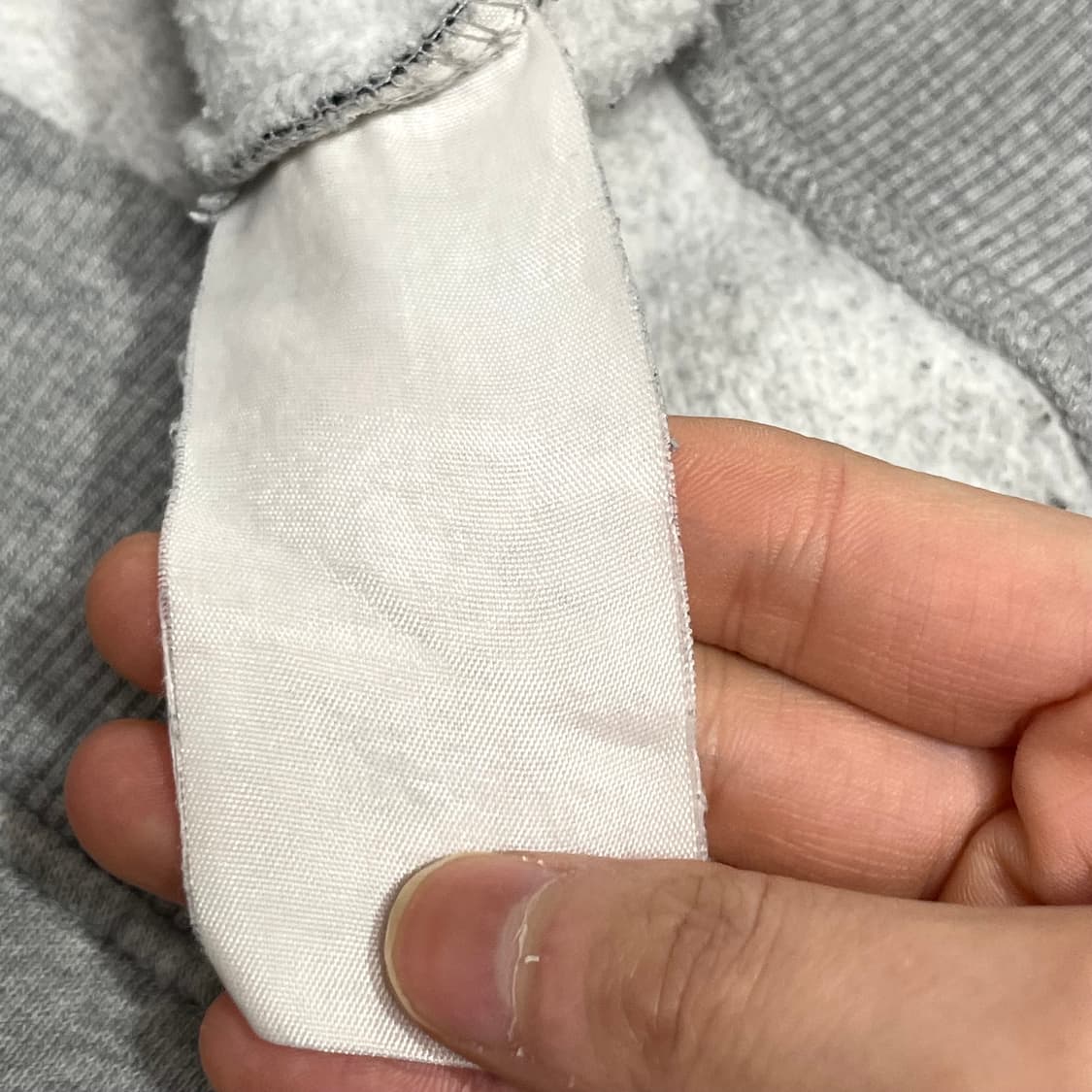 마크곤잘레스 스펠로고 그레이 기모 후드티셔츠 남성XL 상품이미지7