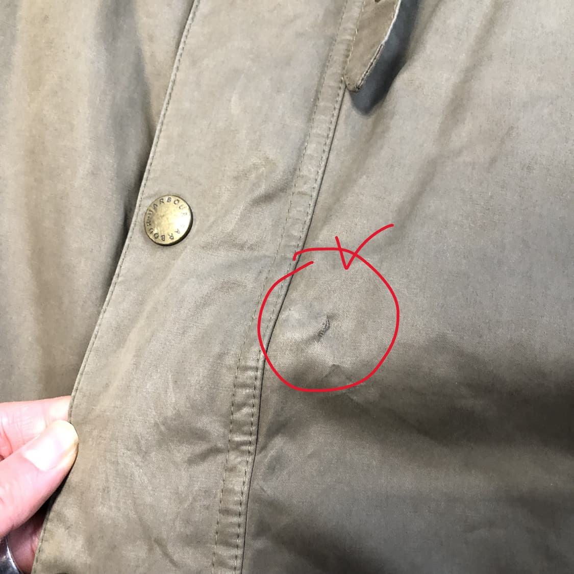 바버 논왁스 비데일 자켓  상품이미지7