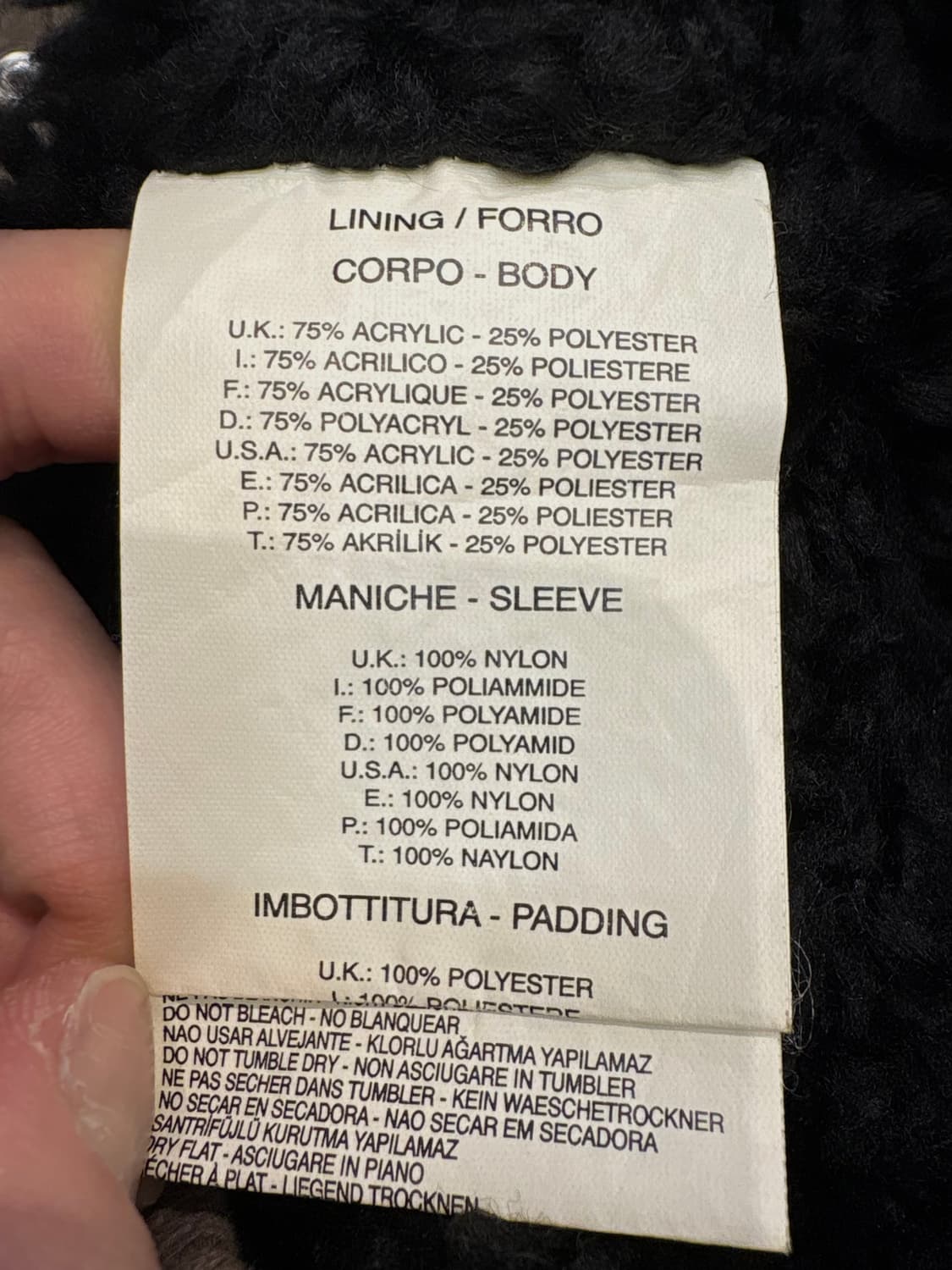 00s 디젤 양털 후드 집업 상품이미지10