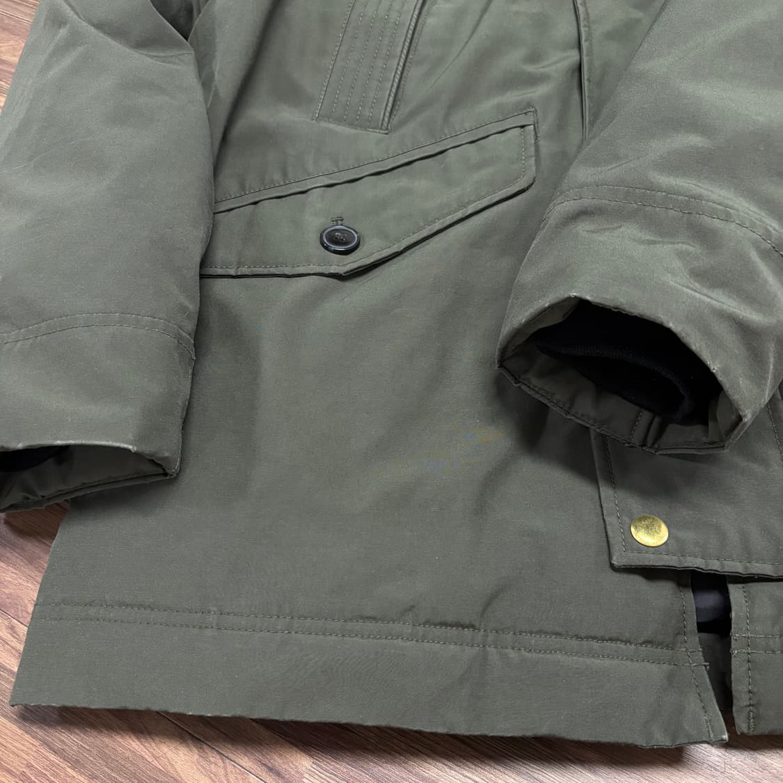 갭 프리마로프트 n3b 스노클 파카 패딩 밀리터리 카키 그린 올드갭 상품이미지4