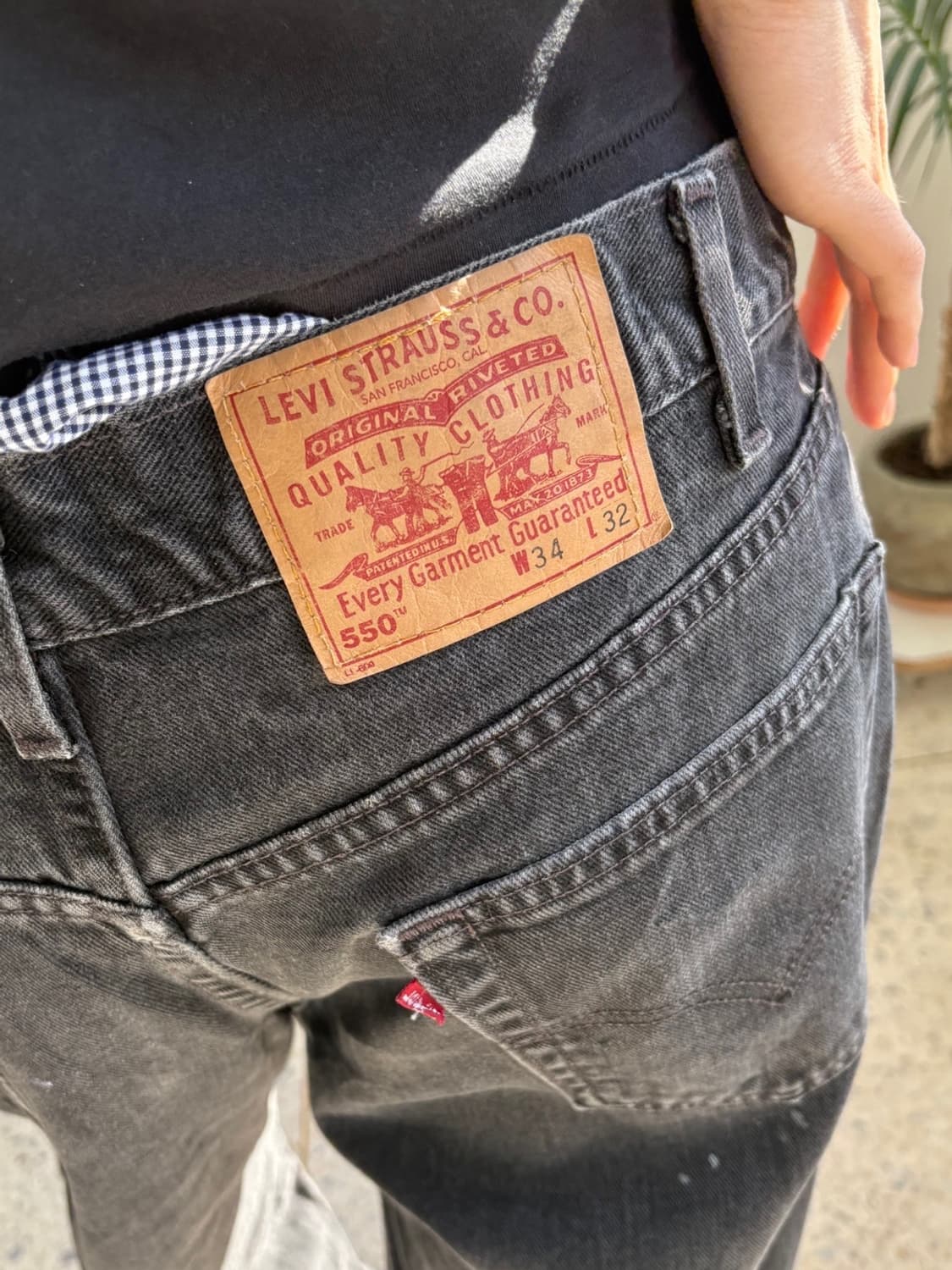 MADE IN USA 90‘s 550 블랙 상품이미지5