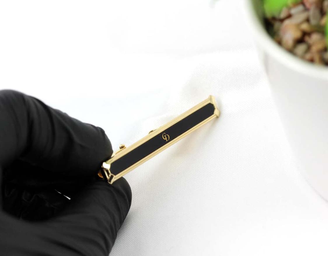 디올 A-등급 5cm 남자 명품 넥타이핀 빈티지 상품이미지4