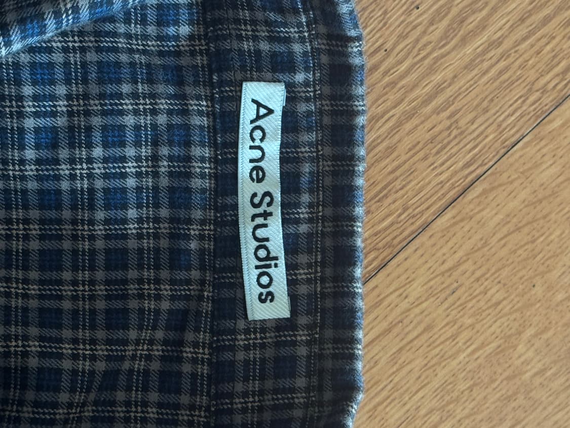 아크네스튜디오 체크 버튼업 셔츠 상품이미지4