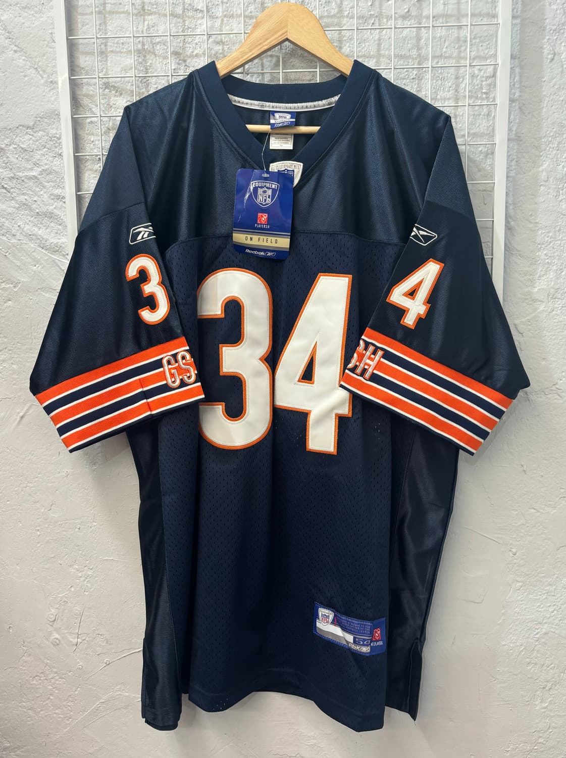 NFL X 리복 시카고 베어스 네이비 유니폼 져지 2XL 상품이미지1