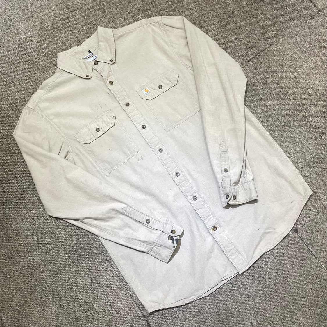 (L) Carhartt 칼하트 워크 셔츠 상품이미지1