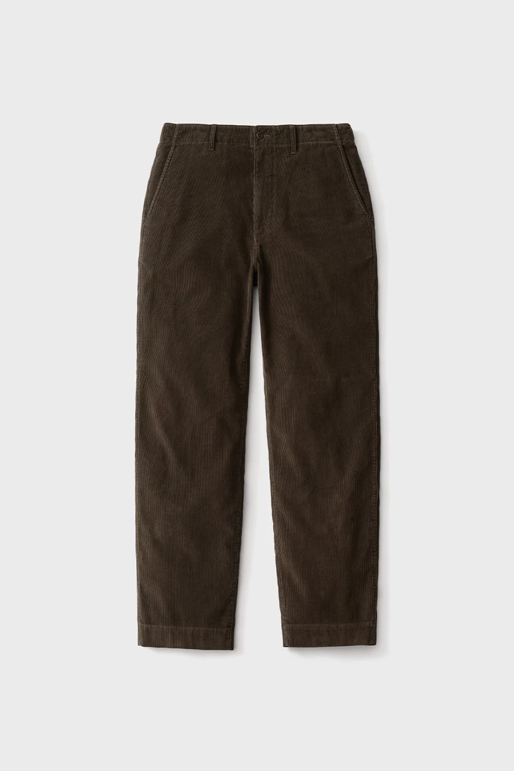 포터리 코듀로이 와이드 팬츠 브라운 3 상품이미지1