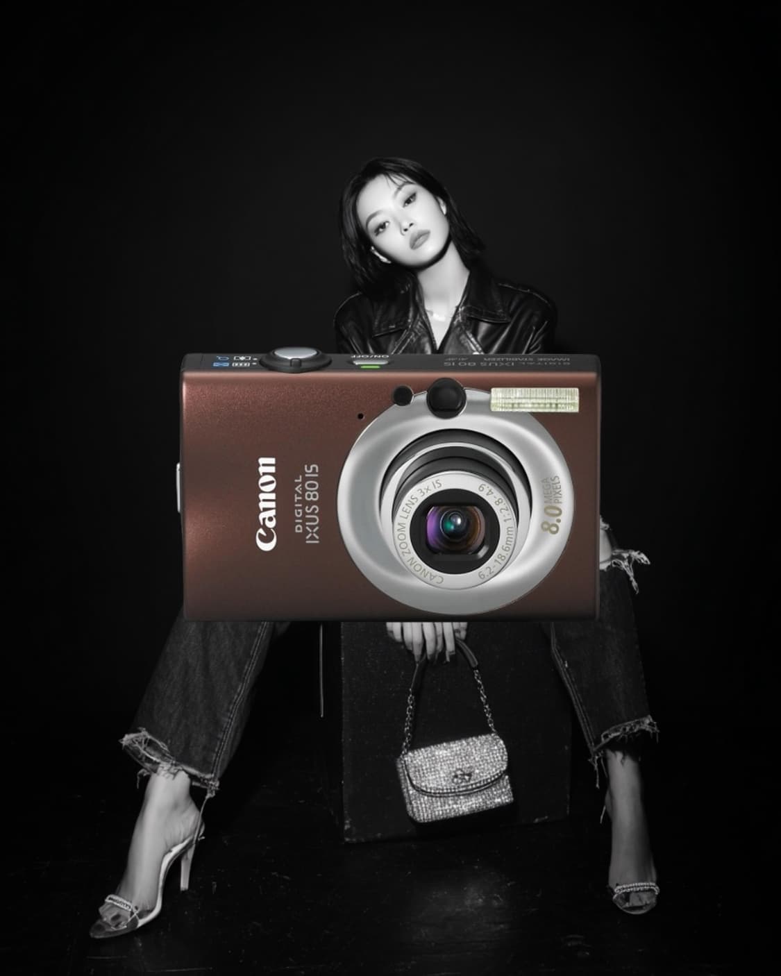 A급)캐논 익서스 80 CANON IXUS 80 빈티지 디지털카메라 디카 상품이미지1