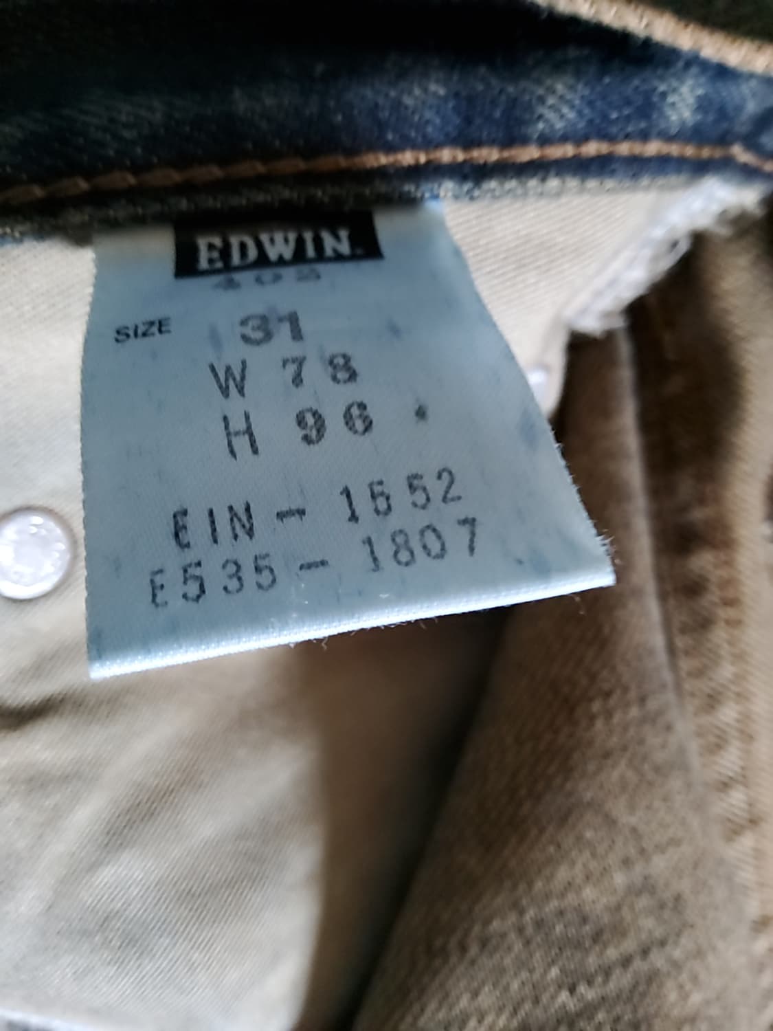 Edwin 청바지 31 japan  상품이미지4