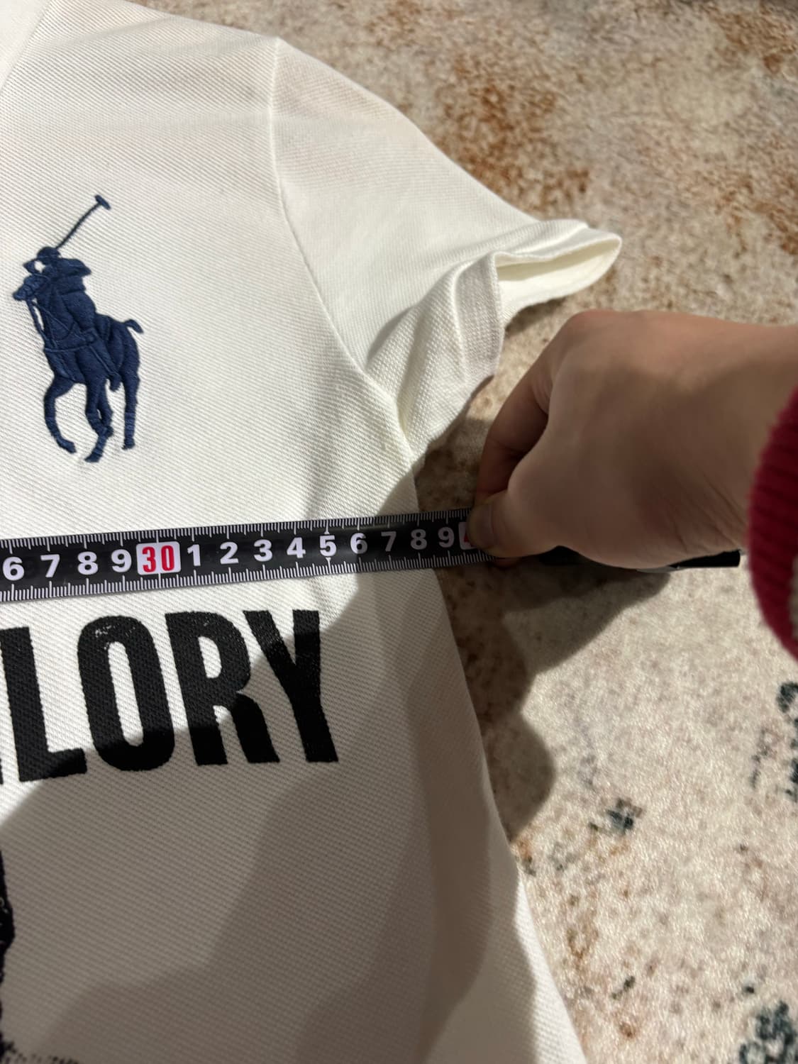 폴로 빅포니 성조기 치프키프 커스텀 카라 반팔티셔츠 상품이미지6