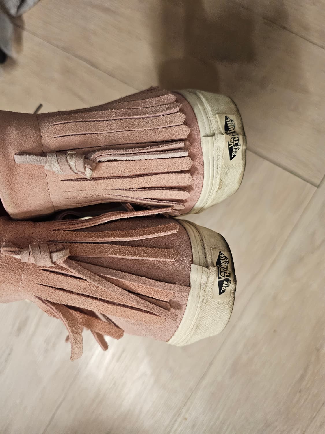 반스 스웨이드 프린지 스니커즈 vans 상품이미지3