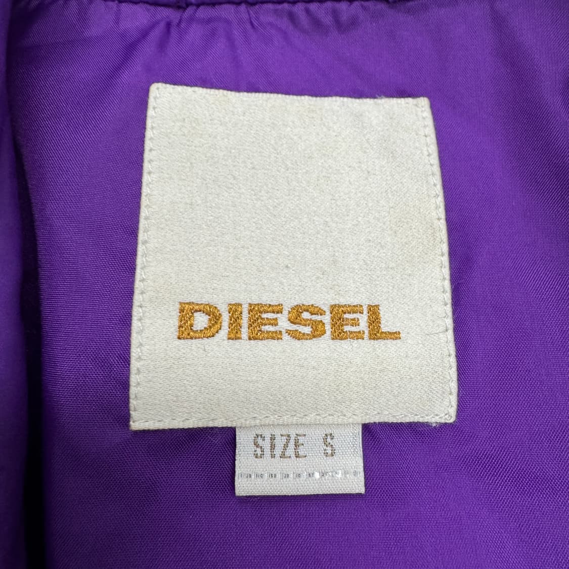 디젤 바이커 유광 퍼플 바람막이 자켓 상품이미지7