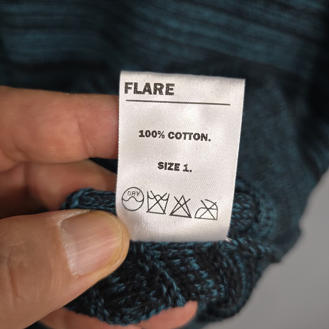 새제품)플레어업(FLARE UP) 니트 베스트 코튼100% 레이어드 1 상품이미지8