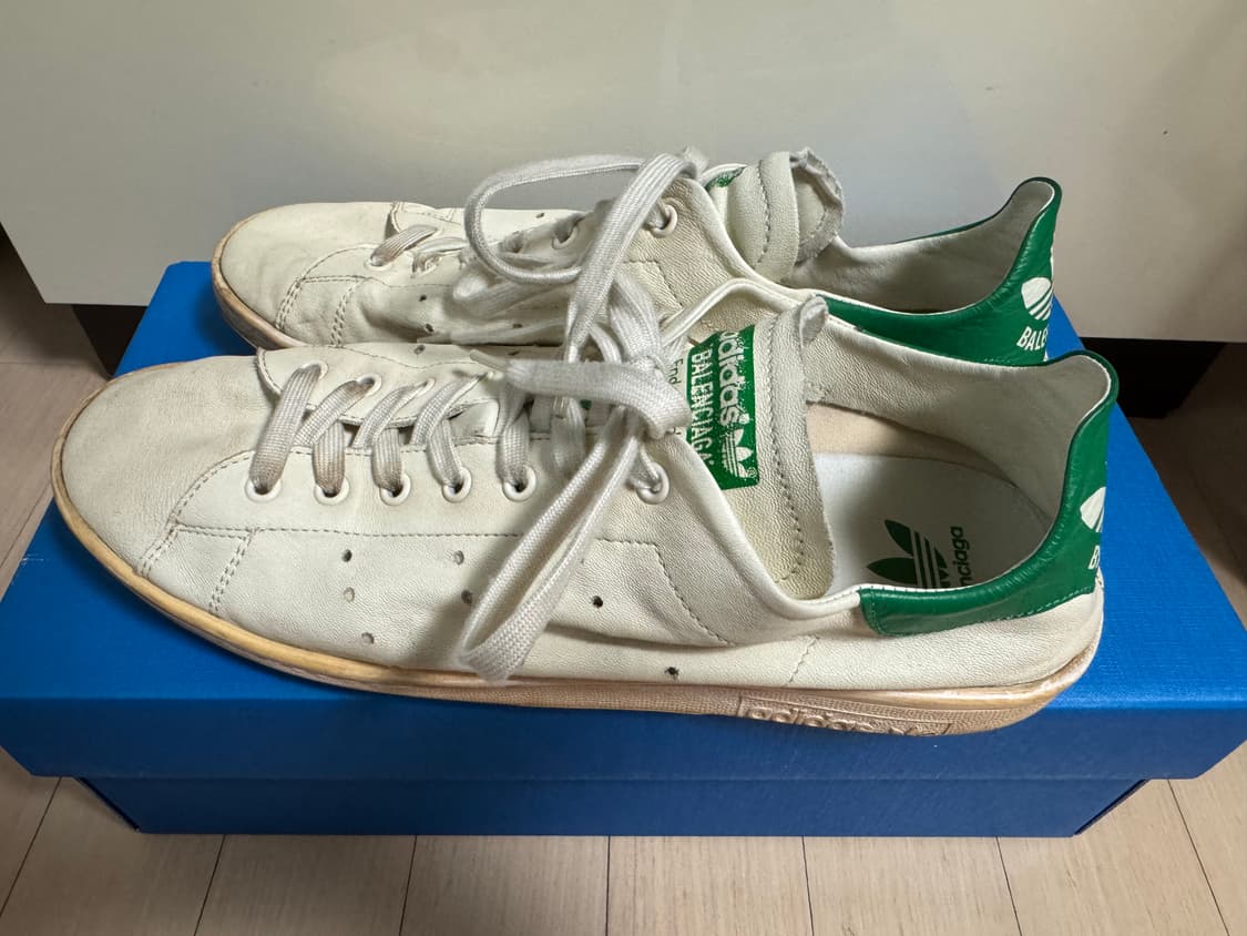 [44] 발렌시아가 아디다스 스탠스미스 원아웃 그린 상품이미지1