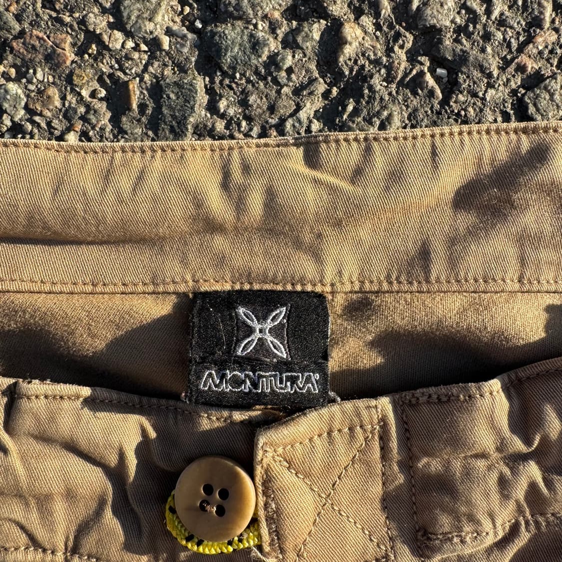 몬츄라 로고 사선 라인 코튼 팬츠 상품이미지9