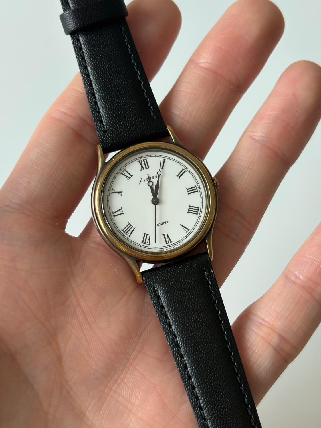 1990년대 Avenue 로만 인덱스 쿼츠 남성 상품이미지2