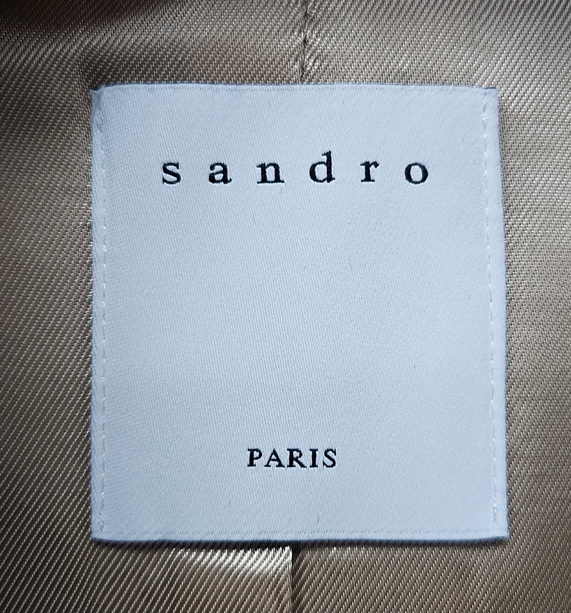 산드로 여성자켓 55 헤링본 테일러드 싱글자켓 AD33 상품이미지3