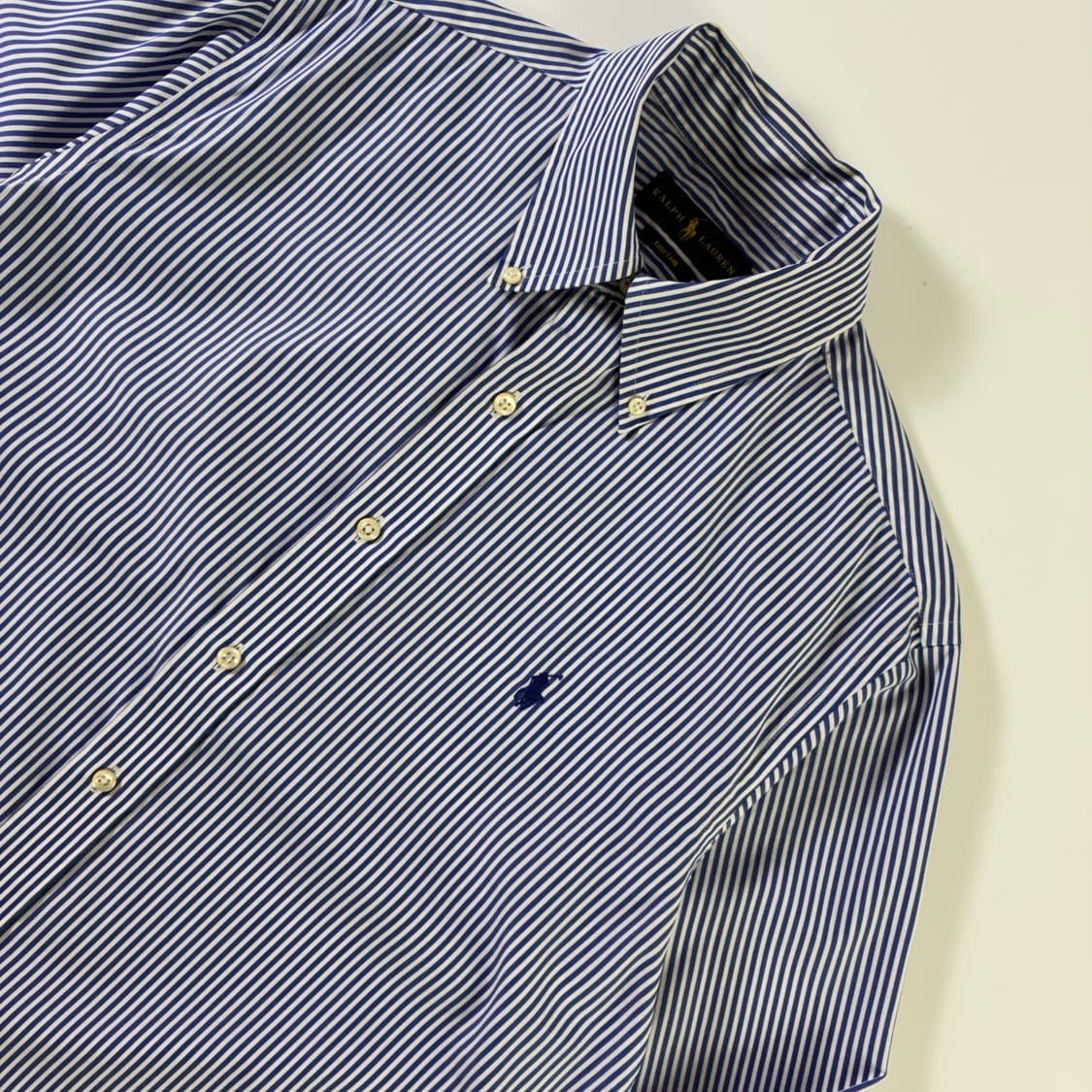 Polo  폴로 랄프로렌 자수 코튼  스트라이프 셔츠  상품이미지3