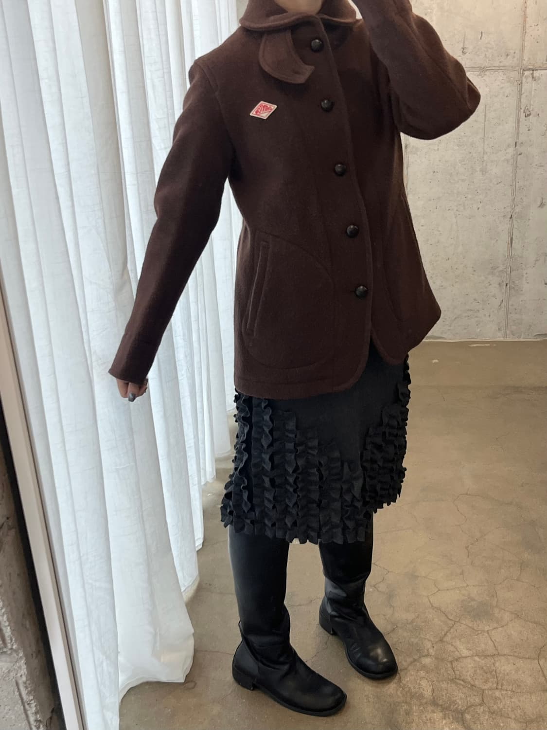 DANTON 단톤 코트 다크 브라운 상품이미지7