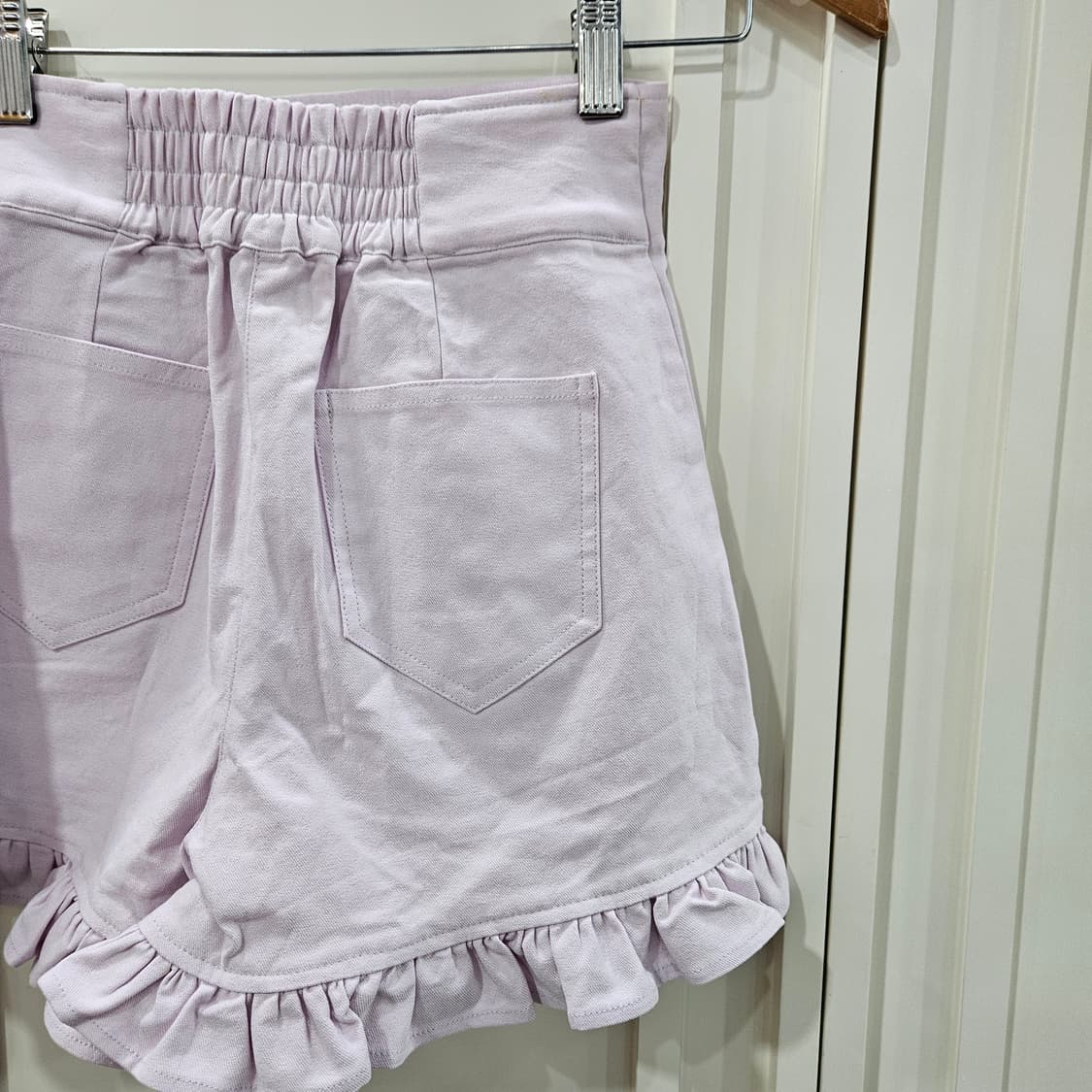 레이스업 프릴 반바지 상품이미지5