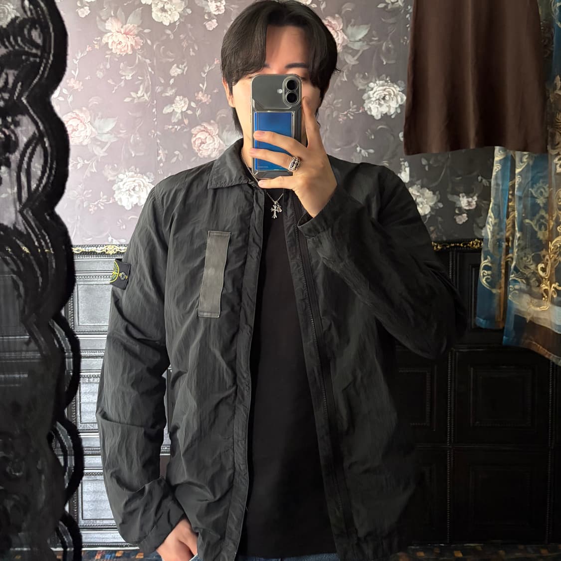 a249) 스톤아일랜드 나일론 메탈 자켓 상품이미지1