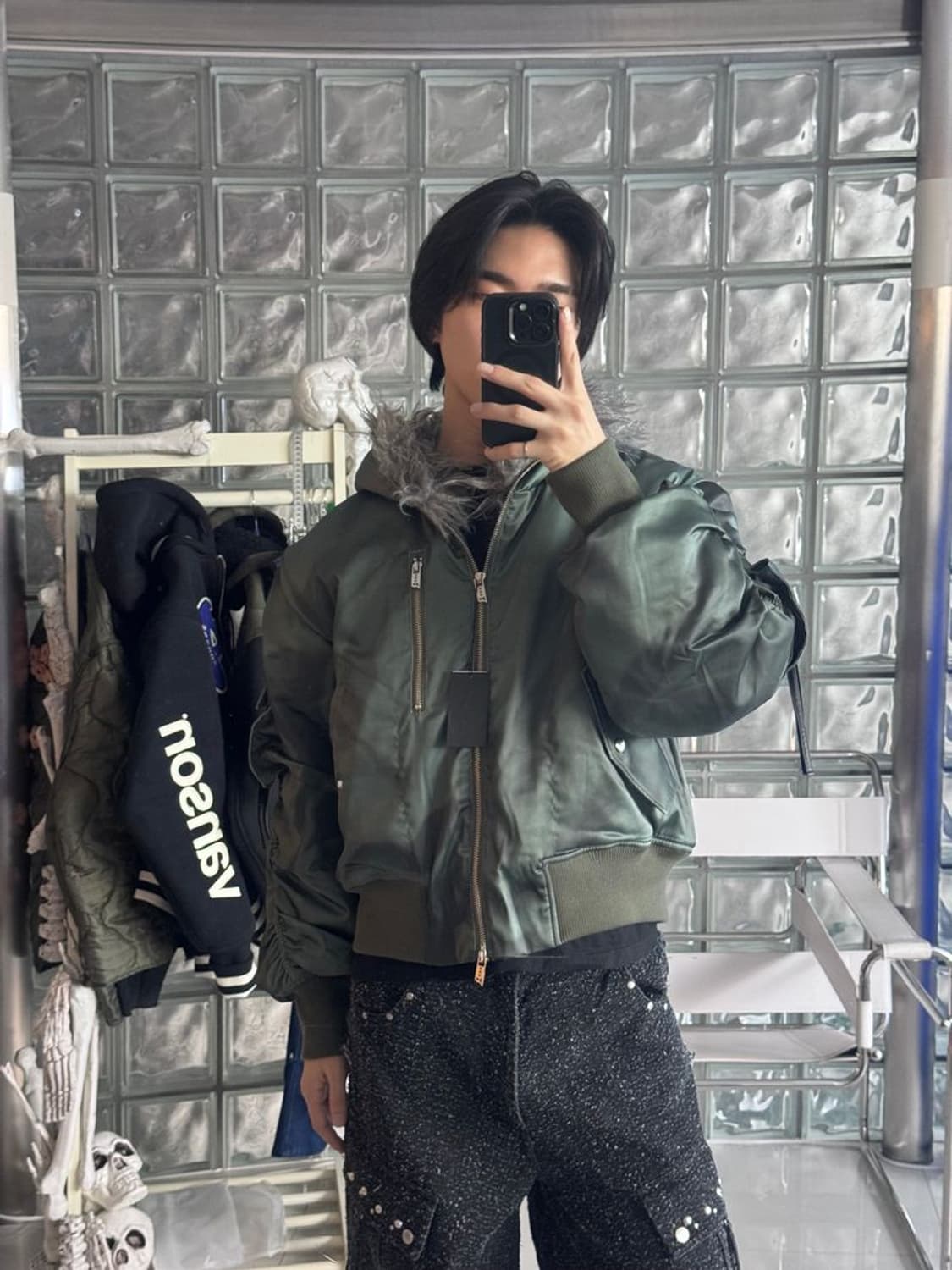 MIX BLOUSON N2B×MA-1 믹스 블루종 상품이미지5