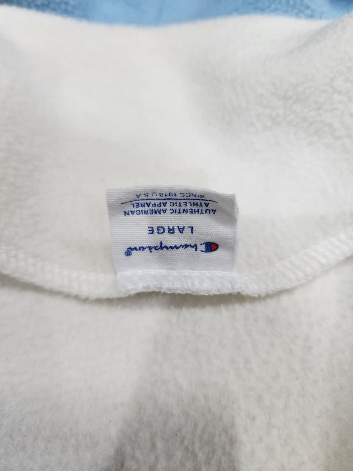 챔피온 배색 플리스 후드집업 후리스 L 상품이미지7