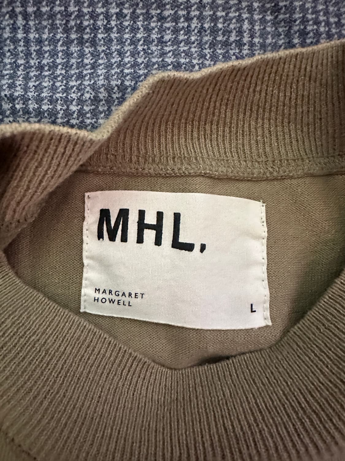 MHL 마가렛호웰 롱슬리브 올리브 카키 상품이미지4