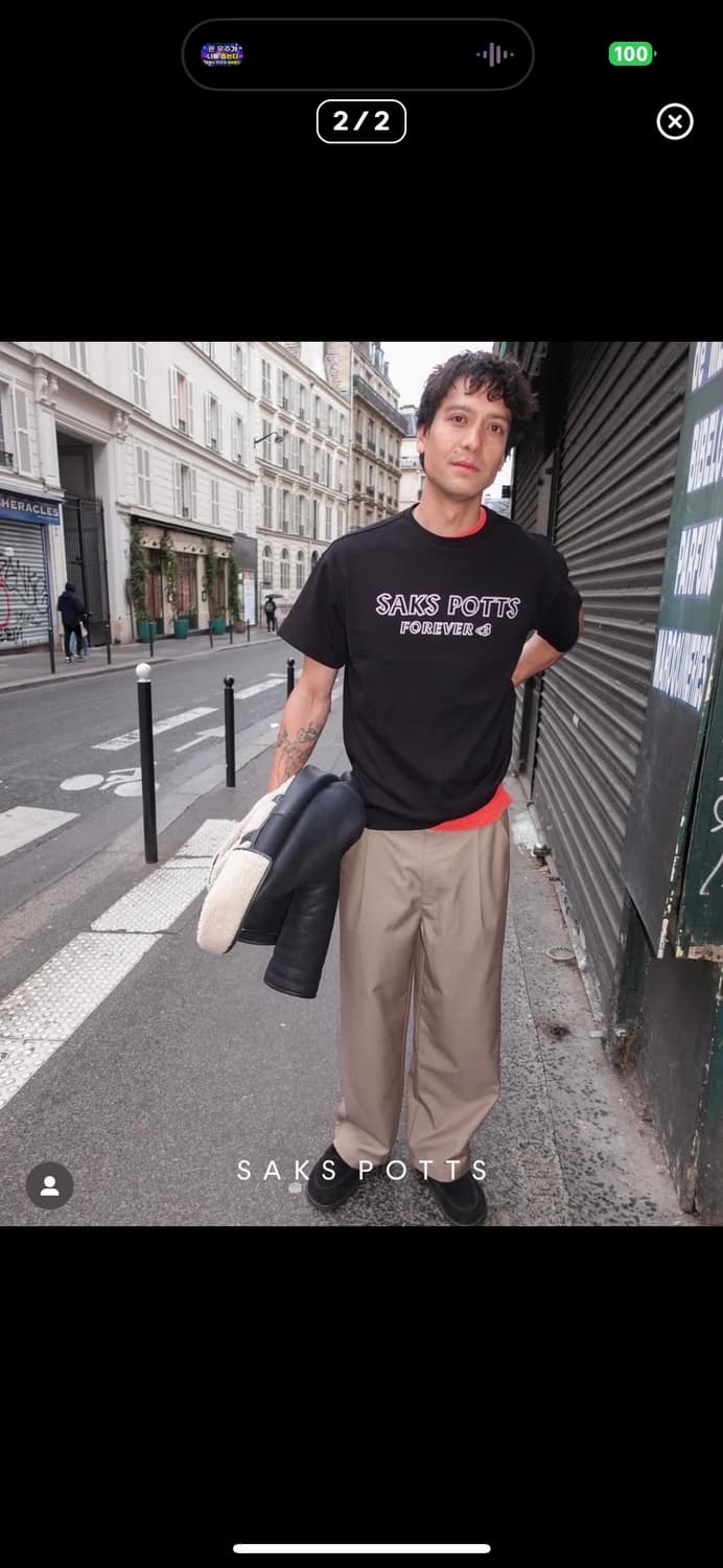 삭스파츠 포에버 티셔츠 상품이미지2