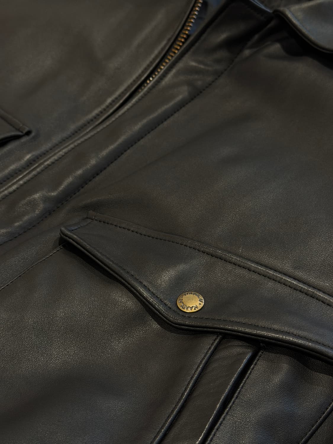 NANKAI 소가죽 바이크 자켓 상품이미지6