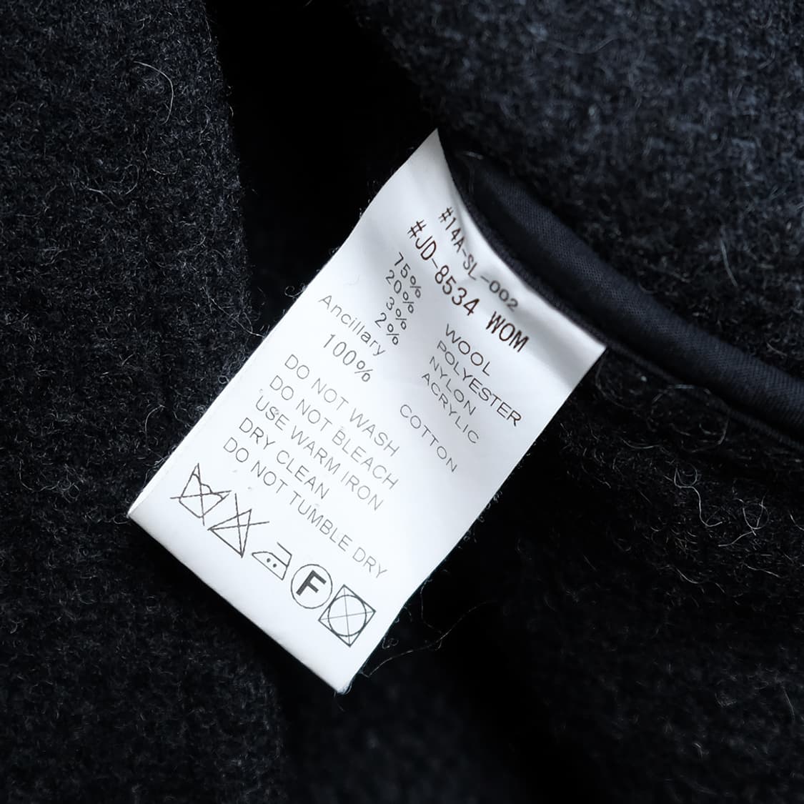 wool mosser single coat 상품이미지8