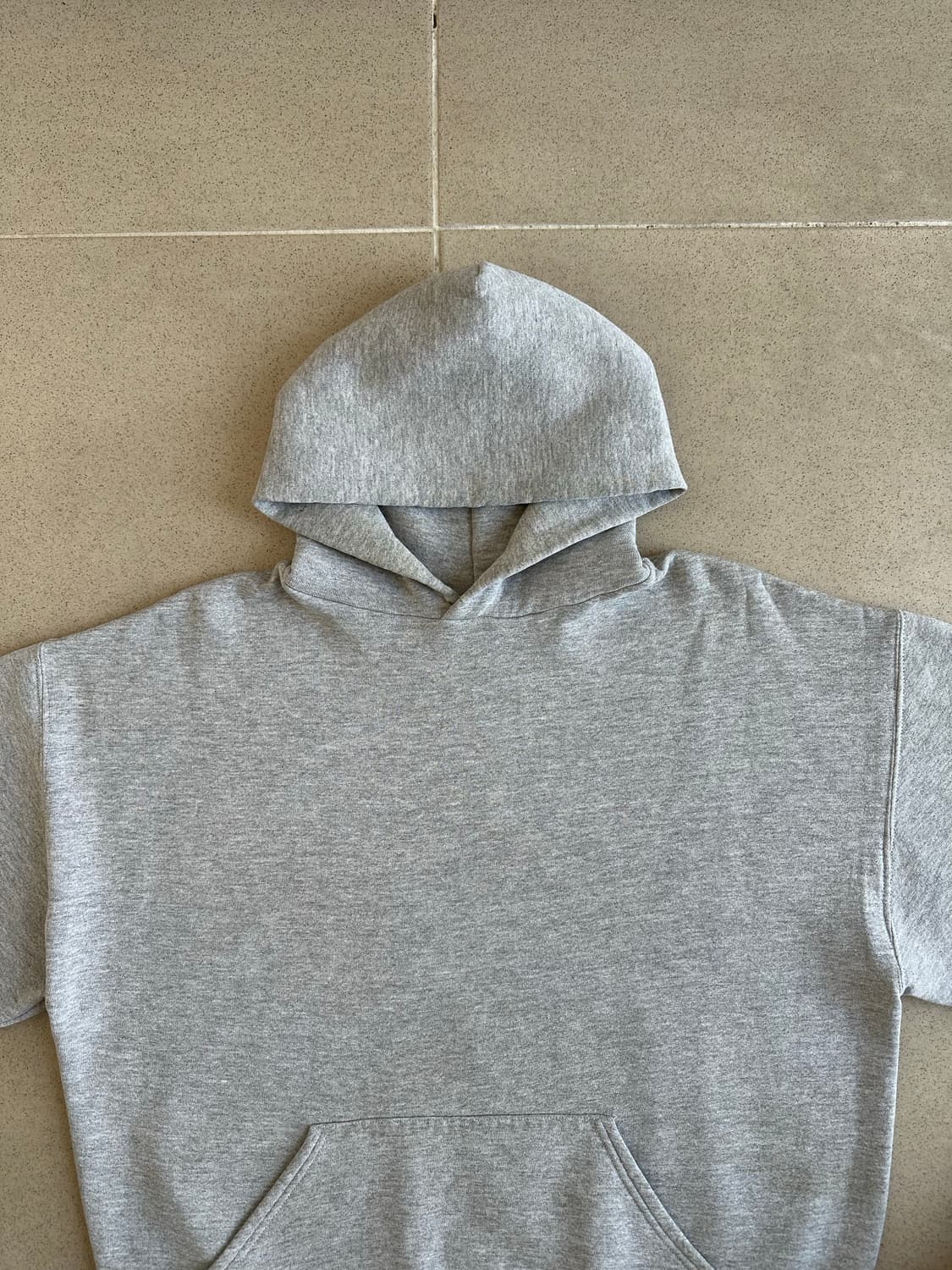 90s 빈티지 러셀 후드 그레이 XL 상품이미지4